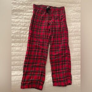 J. Crew plaid red pj pants
